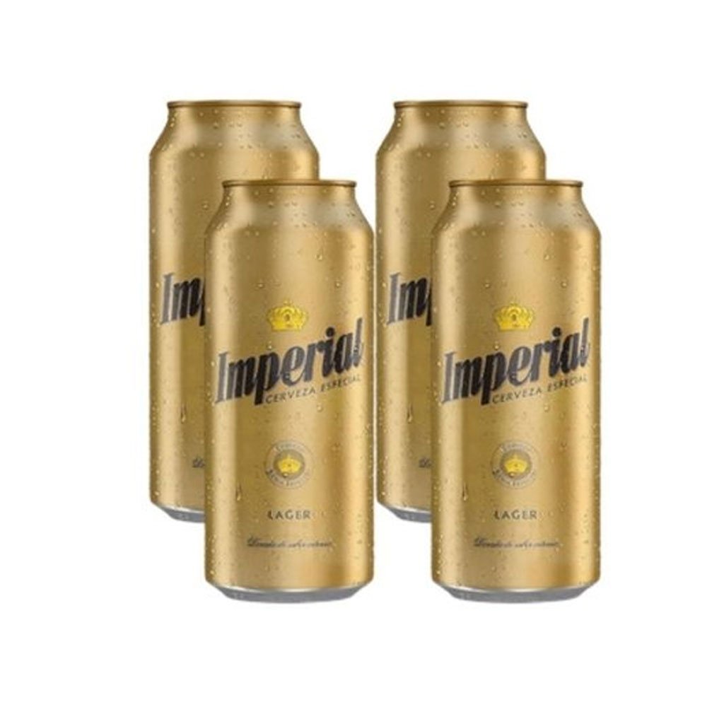 Pack Imperial Lager 473cc (4 Latas)