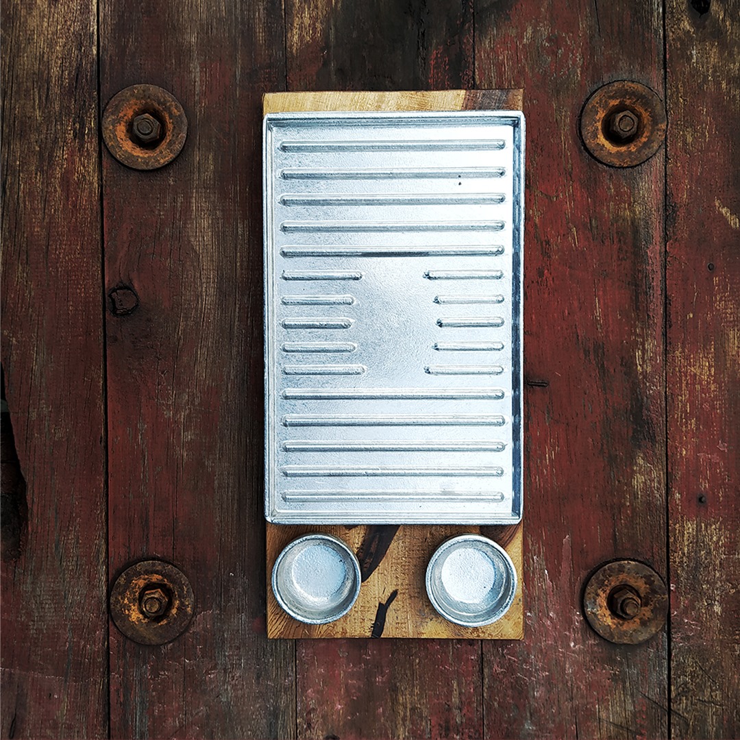 Grill + Base Madera + dos Dips