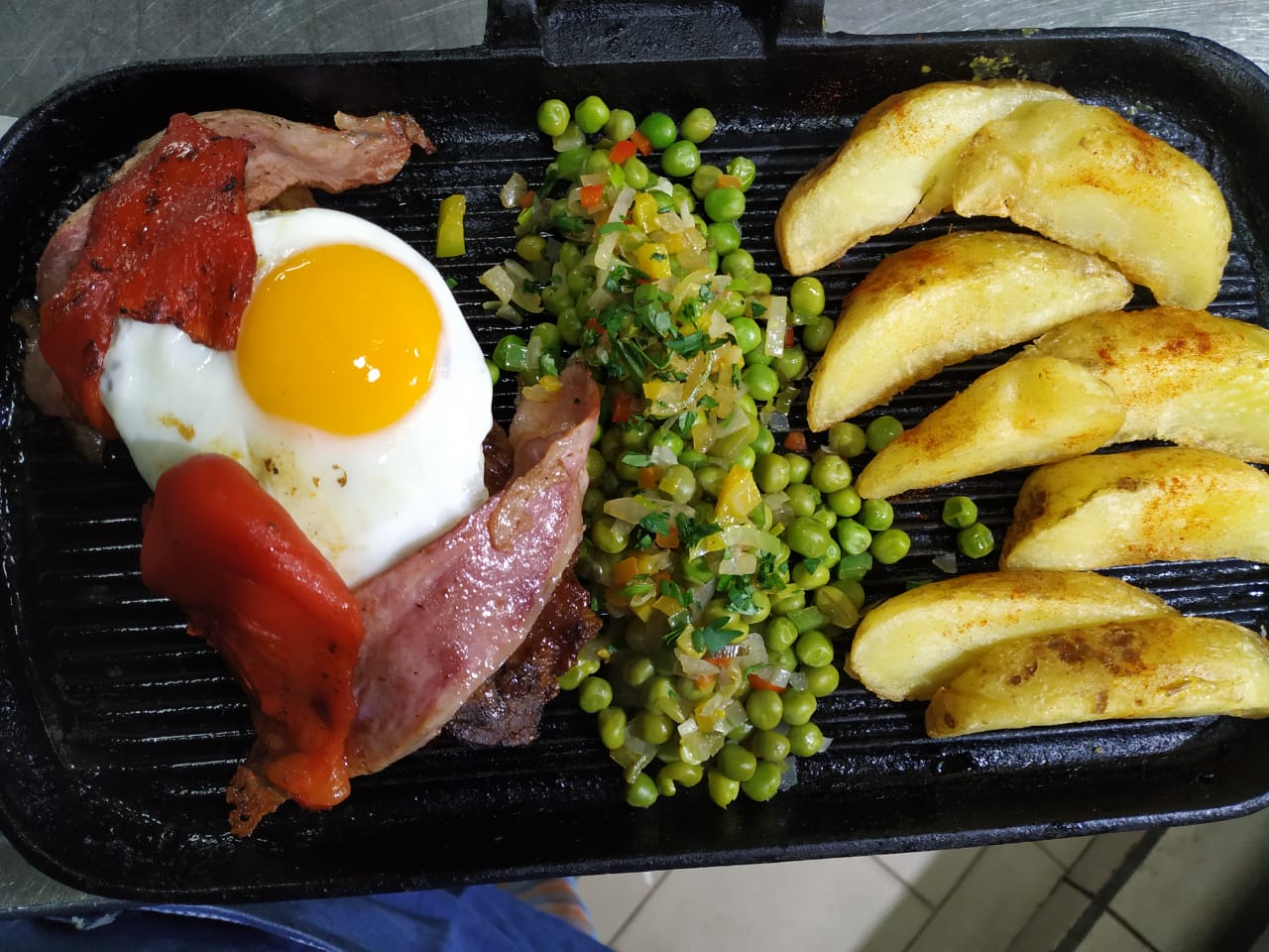 Bife de chorizo riojano