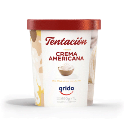 Tentación Crema Americana (1 lt.)