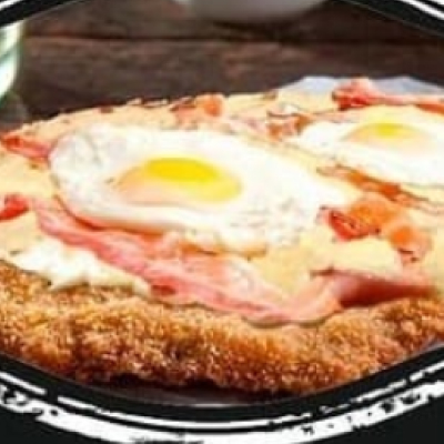 Milanesa Panceta y Huevo
