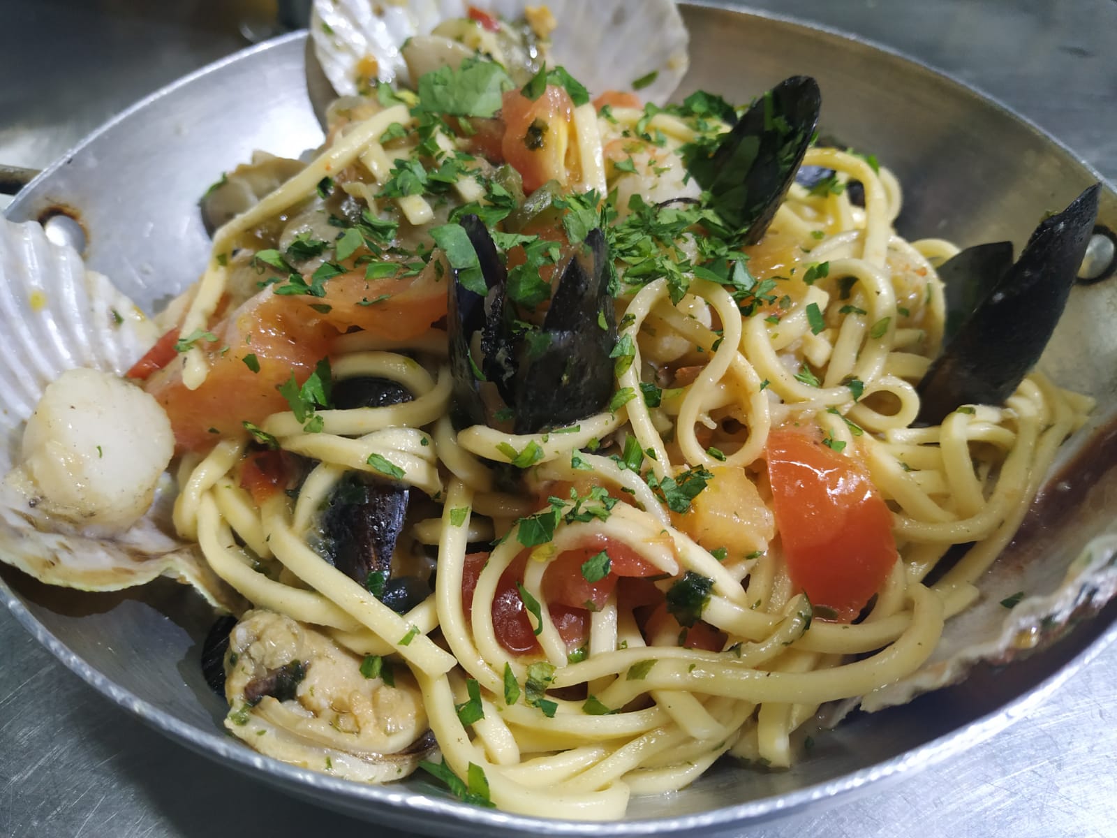 Tallarines A La Vongole