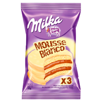 Alf. Milka Mouse Blanco 55gr.