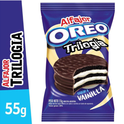 Alf. Oreo Trilogía 55gr.