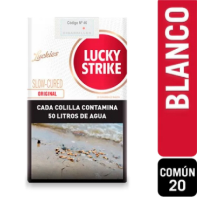 Lucky strike original común 20u