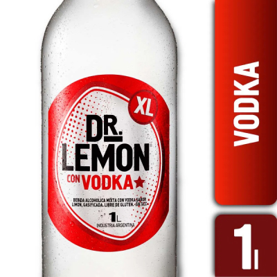 Dr Lemon Vodka 1000 cm3  