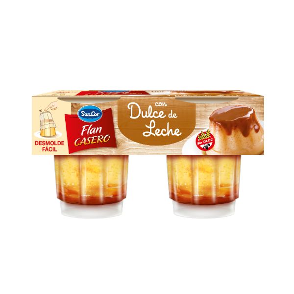 Flan Dulce de Leche x2