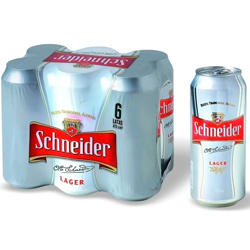 Sixpack Schneider Rubia 473Cc 
