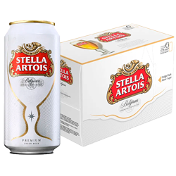 Sixpack Stella Artois 473Cc 
