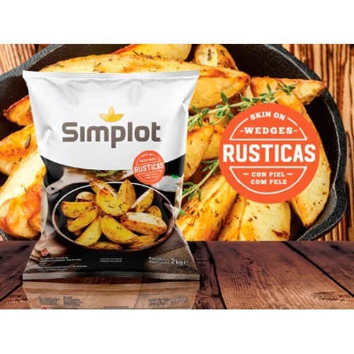 Papas Rústicas Simplot 700Gr