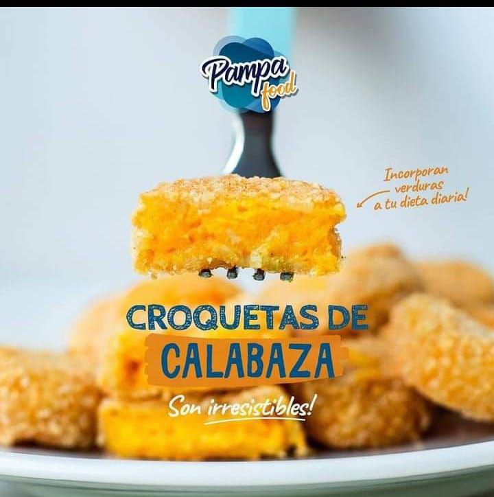 Croquetas Calabaza Y Queso x 1 kg