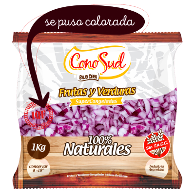 Cebolla Morada  Cono Sud (1Kg)