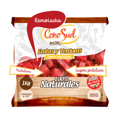 Remolacha En Cubos  Cono Sud (1Kg)