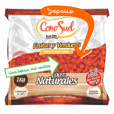 Zapallos En Cubos Cono Sud (1Kg)