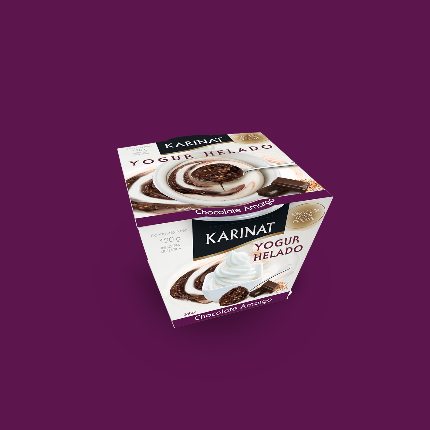Yogurt Helado karinat Chocolate 120Gr