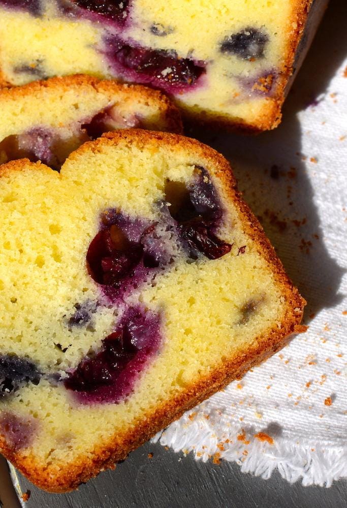 Budín Limón Y Arándanos Carda