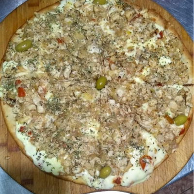Pizza Mitad Pollo