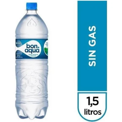 Agua Bon Aqua Sin Gas 1,5 lts