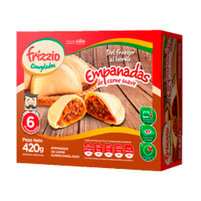 Empanadas De Carne (4 Unidades)