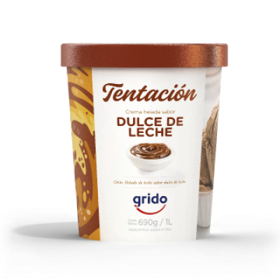Tentación Dulce De Leche (1 Lt.)